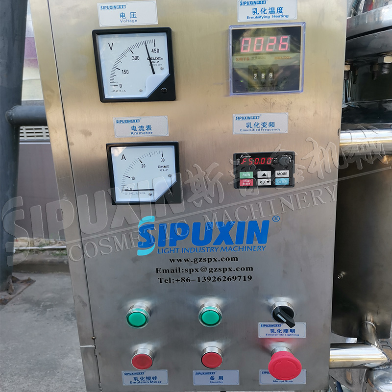 SPX New Vacuum Sealed Mixing Tank Detergent Making Machine Cosmetic Machine