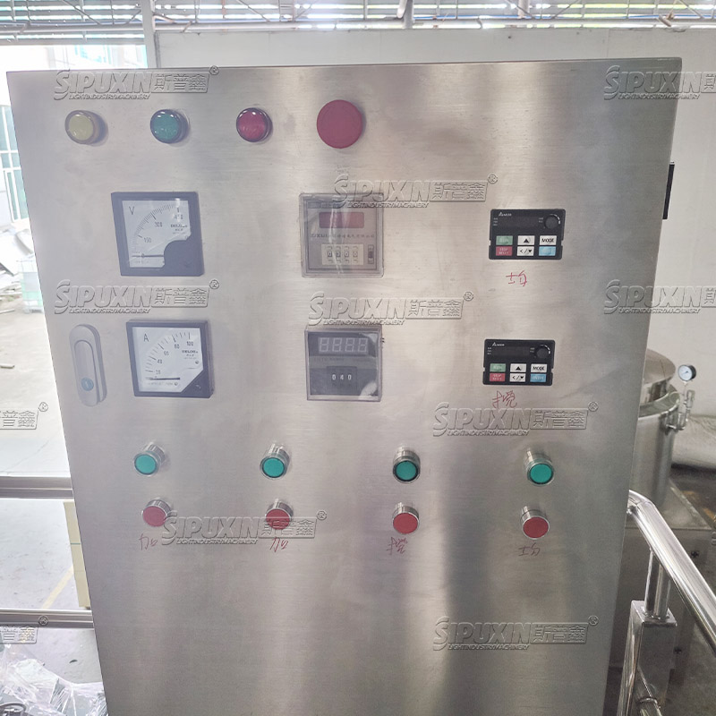 5T Large Capacity Industrial Mixer Liquid Soap Homogenizer Machine Three Layer Mixing Tank With Heating And Cooling Function