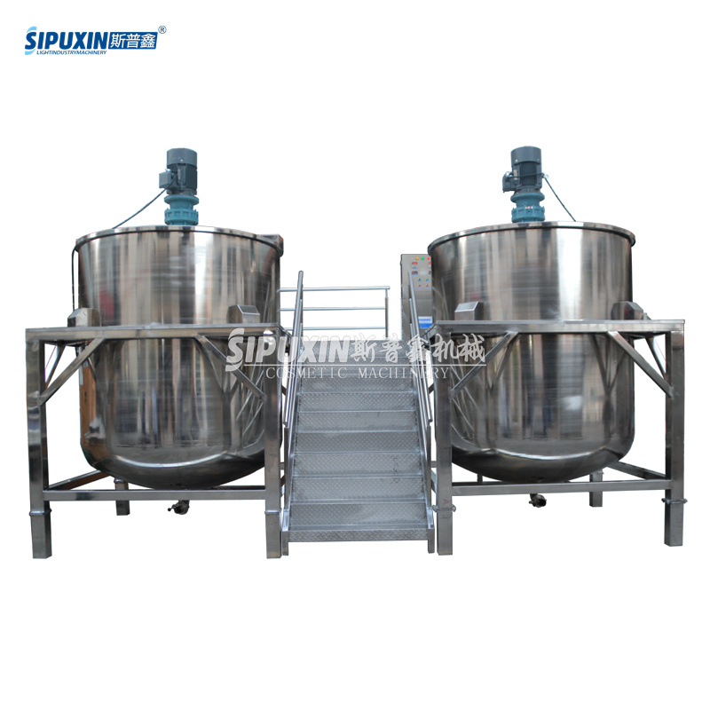 6000L Liquid Detergent Shampoo Shower Gel Mixing Machine Equipment