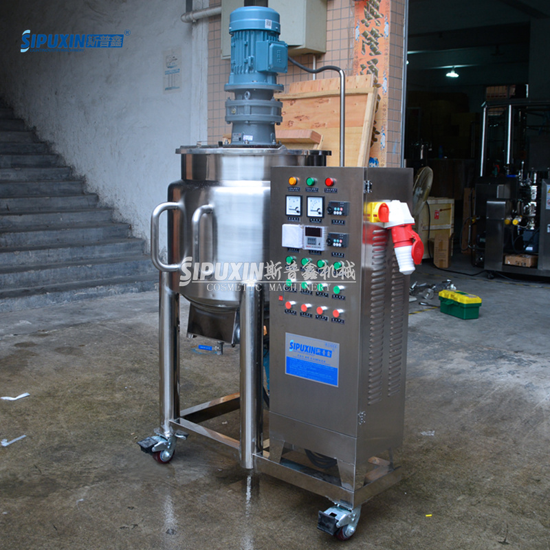 Sipuxin 100L Homogeneous Shampoo Mixing Vessels with Agitator