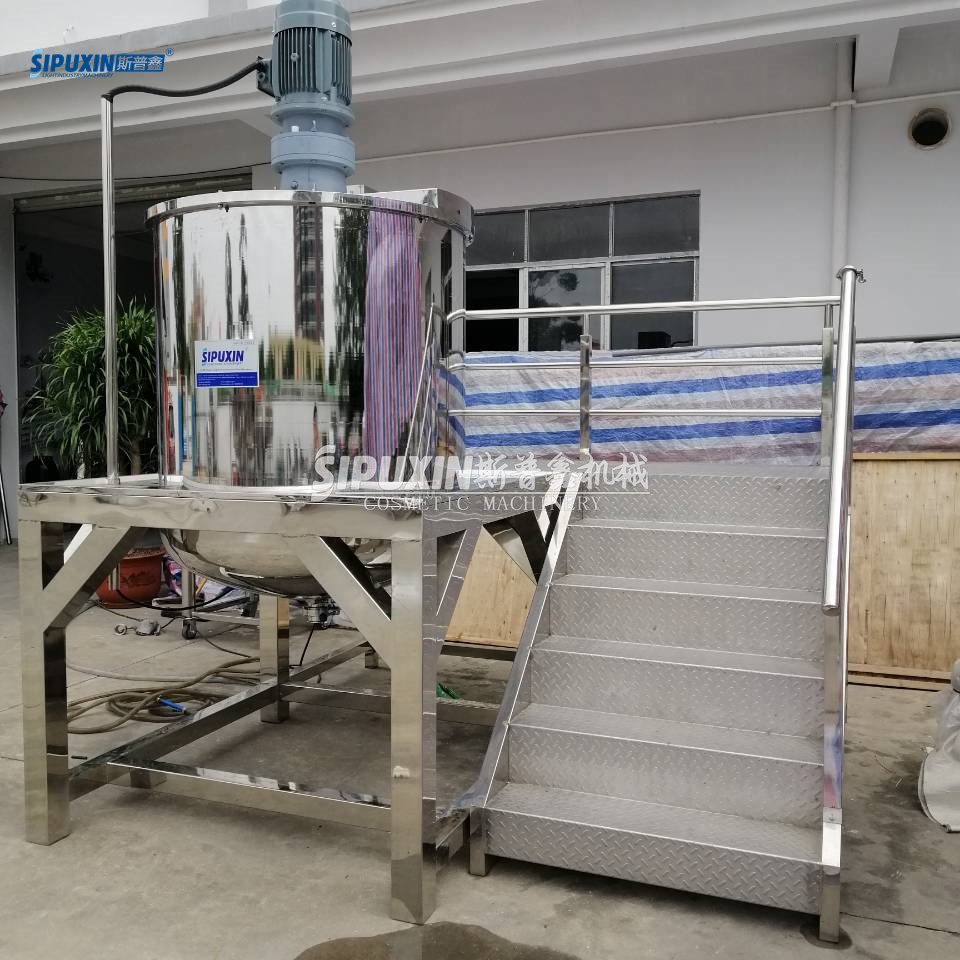1000L Liquid Wash Homogeneous Mixing Machinery For Cosmetic Daily 