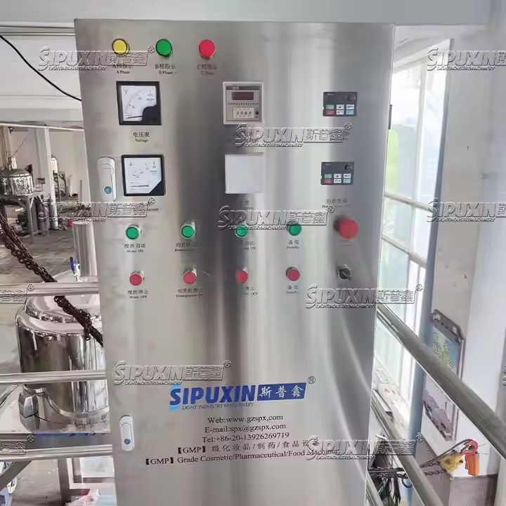 Liquid Fertilizer Production Line Machines 316L High Quality Mixing Tank for Cometic Shmpoo Lotion Making