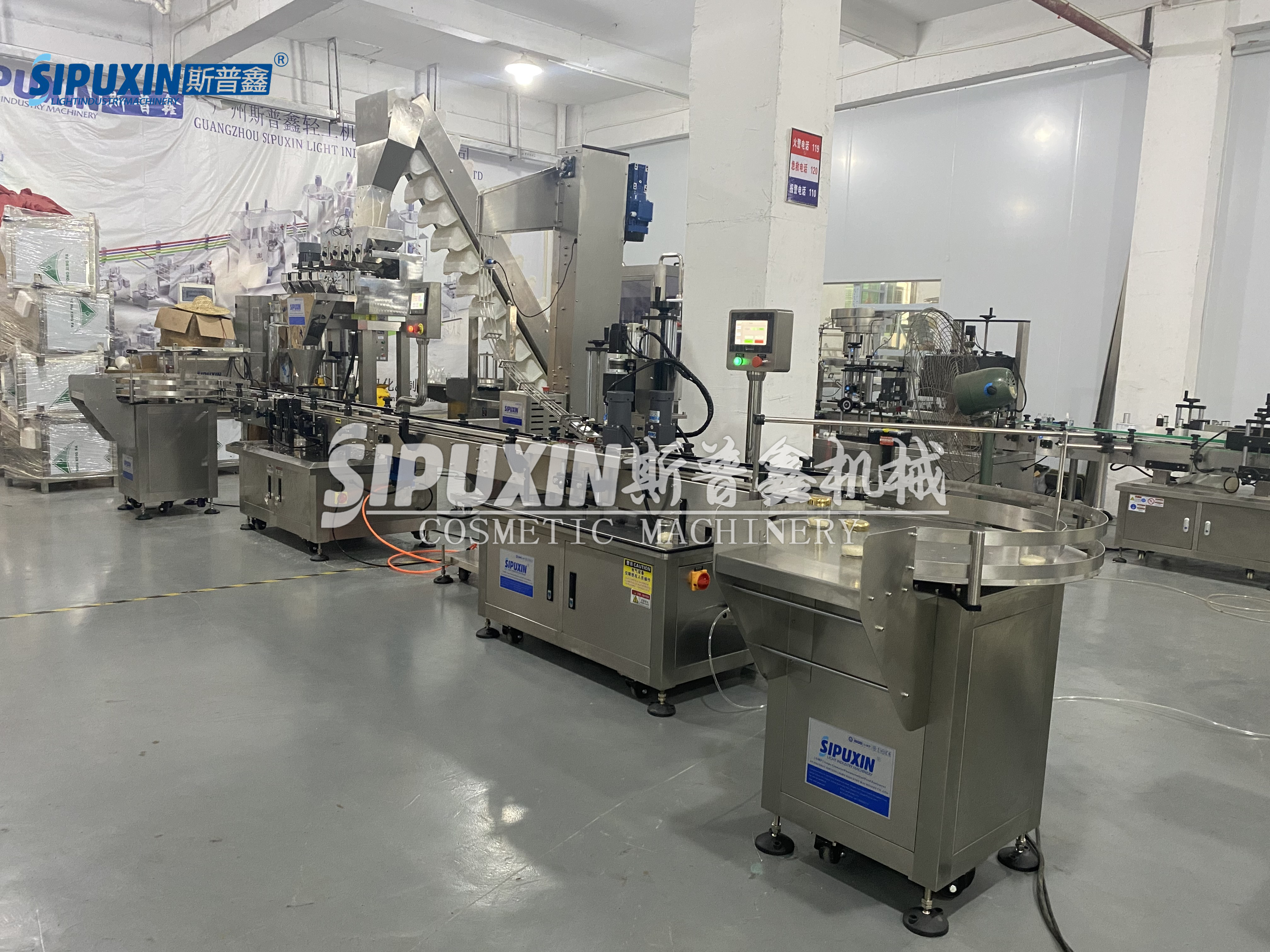 Rice Granule Powder Suger Fruit Jelly Filling Capping Machine