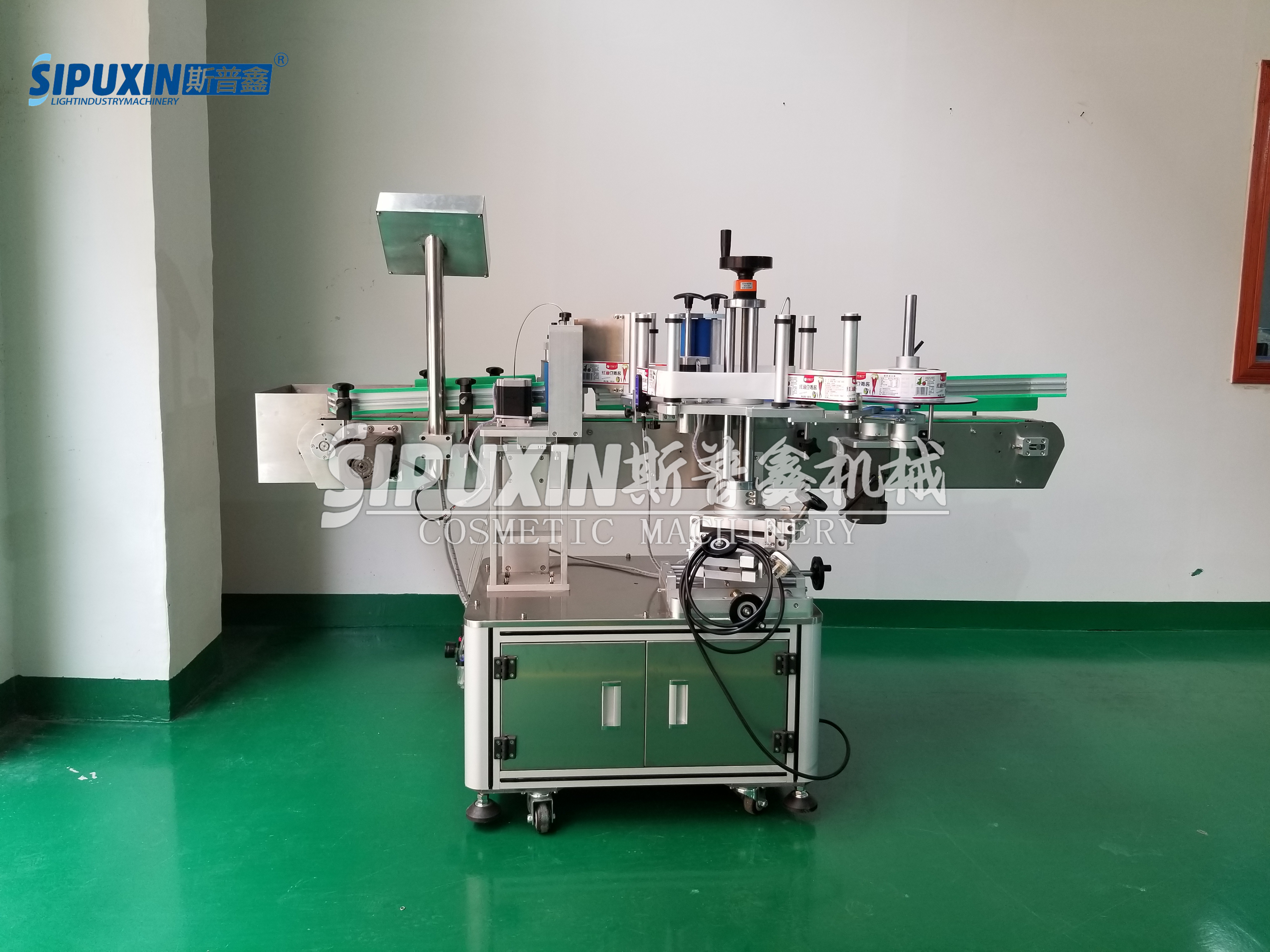 Factory Hot Sale Automatic Labeling Machine for Round Bottle Positioning Paste