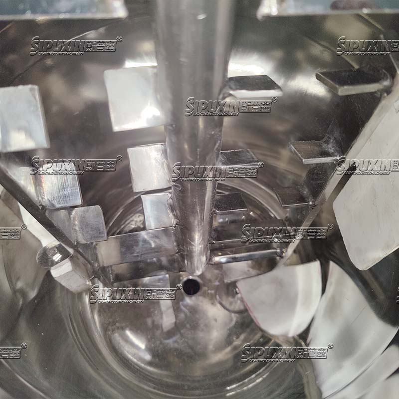 200L Stainless Steel Vacuum Homogenizing Emulsifying Mixing Machine for Cosmetics Production
