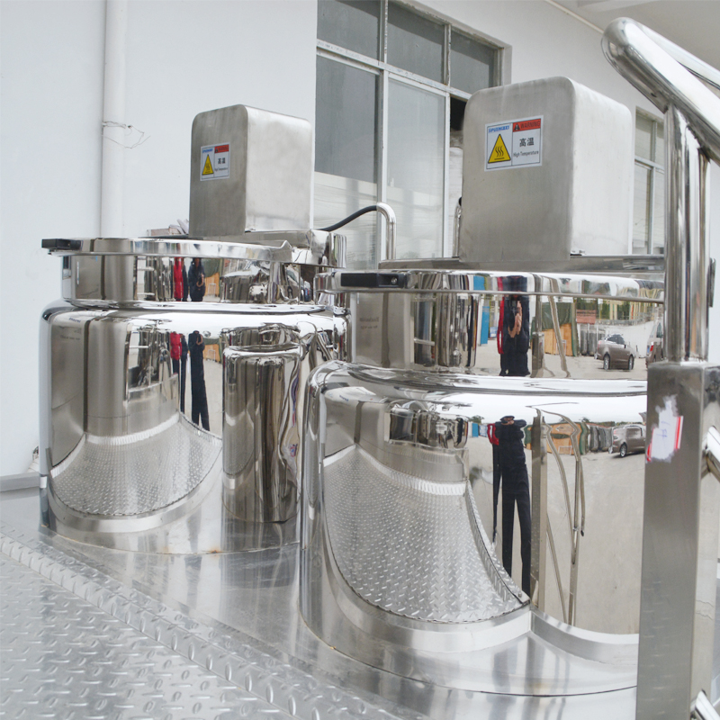 200L Stainless Steel Vacuum Homogenizing Emulsifying Mixing Machine for Cosmetics Cream Ketchup Mayonnaise Production