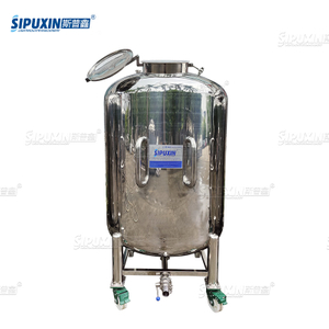 1000L&2000L Sealed Storage Tank with CIP Cleaning Ball Chemicals Perfume Liquid Water Storage Tanks