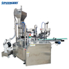 Hot Sale Full Automatic 2 Nozzles Chuck Type Cosmetic Cream/liquid Filling Machine