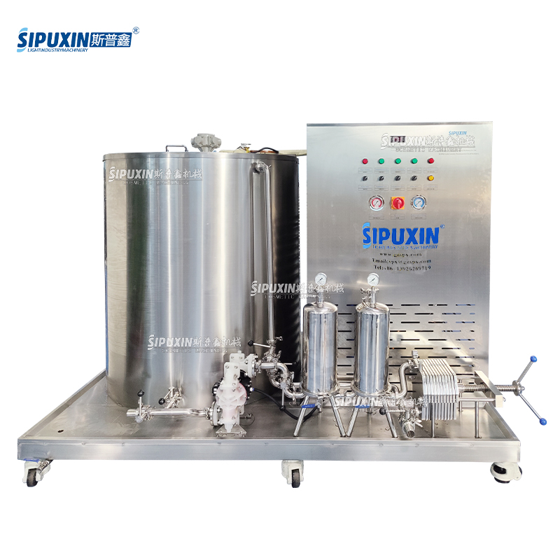 1000L perfume freezing filtering mixer