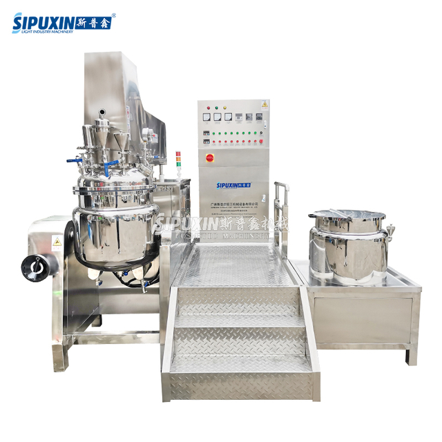 Cosmetic Cream Maker Vacuum Homogenizer Emulsifier Toothpaste Machine From Factory Direct