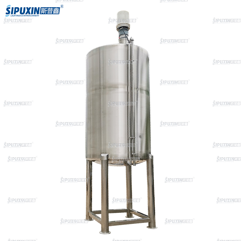 Customized 5T Stainless Steel Juice Milk Liquid Storage Tank