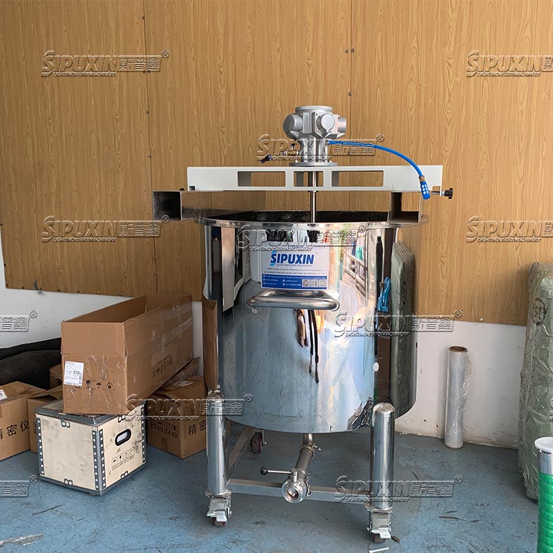 SJB-J-100 New 5L Disperse Electrical Heating Shampoo Mixing Pot