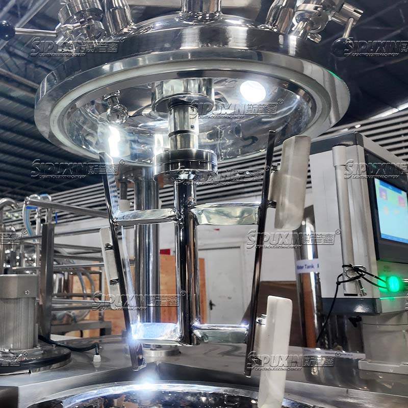 30L SUS316L Laboratory Conical Bottom Lifting Emulsifier High Shear Mixing Equipment