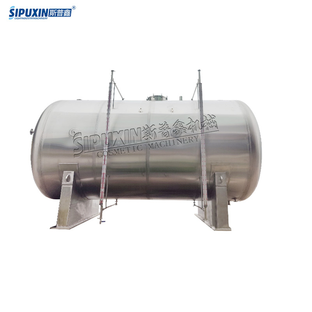 Custom Design Horizontal Storage Tank Stainless Steel 316 Material Tank Industrial Storage Tank