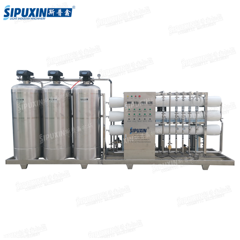 2T SRO-2-SS-2000 Reverse Osmosis Water Treatment System For Cosmetic