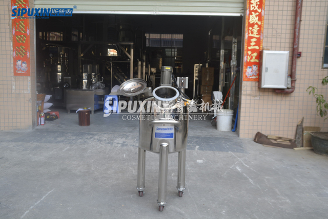 50L Single Layer Vacuum Agitator Pot with Disperser 