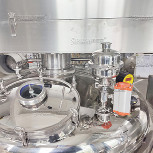 1500L Stainless Steel Vacuum Homogenizing Emulsifier Cosmetic Production Mixing Equipment