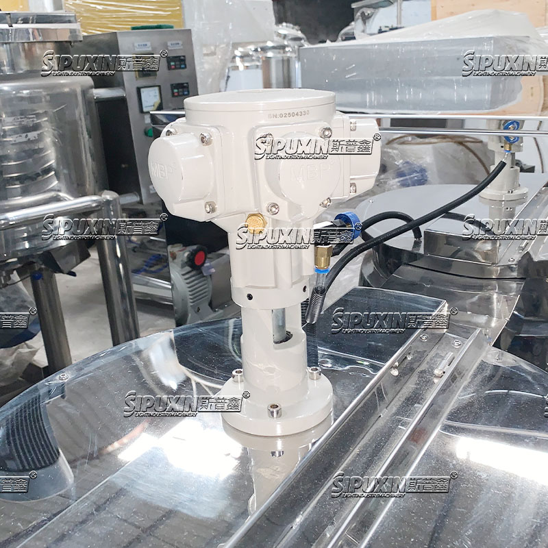 Stainless Steel Perfume Freezing Machine with High Shear Disperser for Professional Perfume Production Lines
