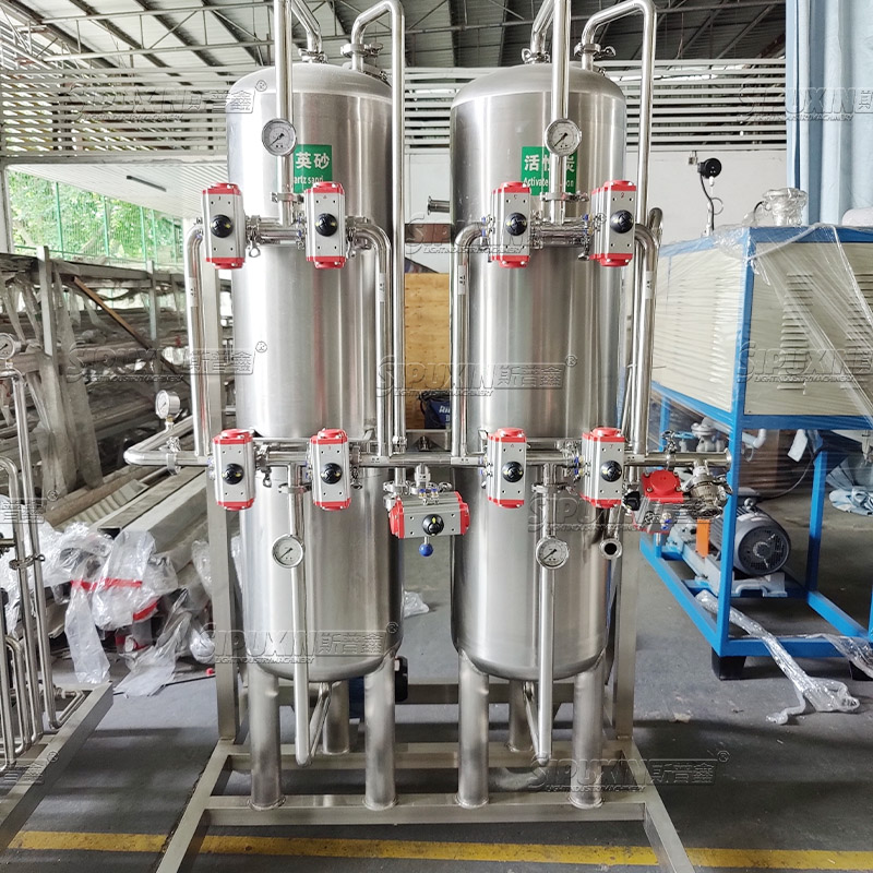 SPX Secondary Reverse Osmosis Water Treatment Equipment with PLC Control Panel