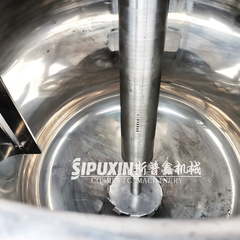 150 Liters Stainless Steel Shampoo Mixing Tank High Speed Disperse Tank For Cosmetic