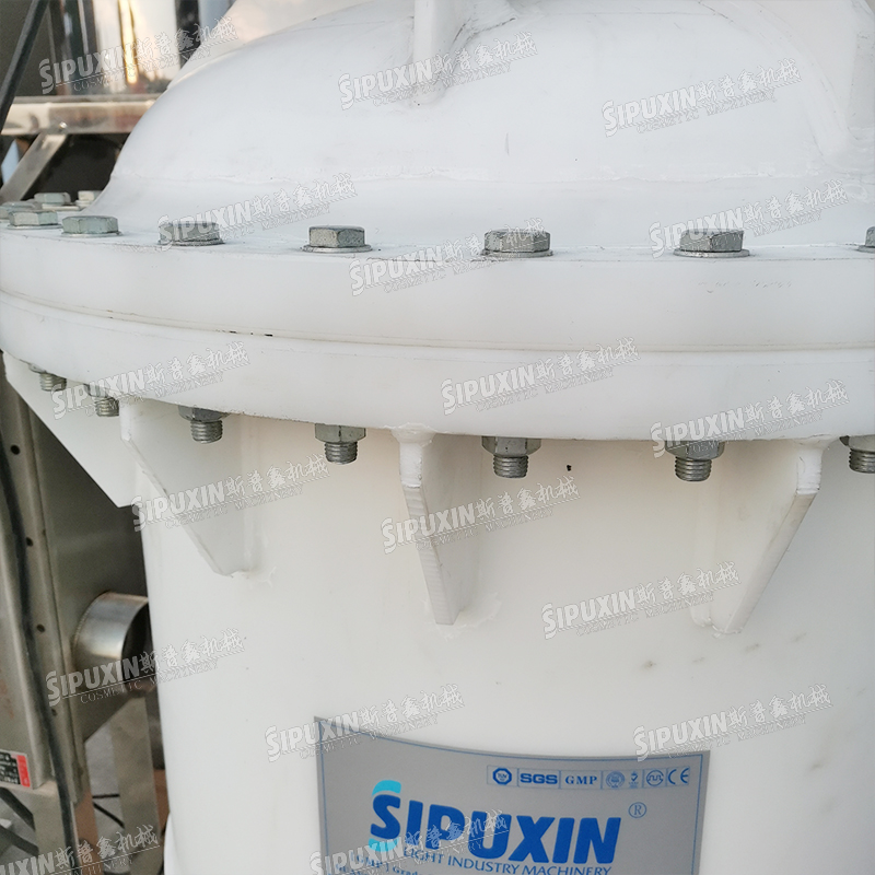 Anti Corrosive Plastic Mixer Tank Toilet Soap Mixing Machine PVC PP Operation Convenient Wide Range of Use