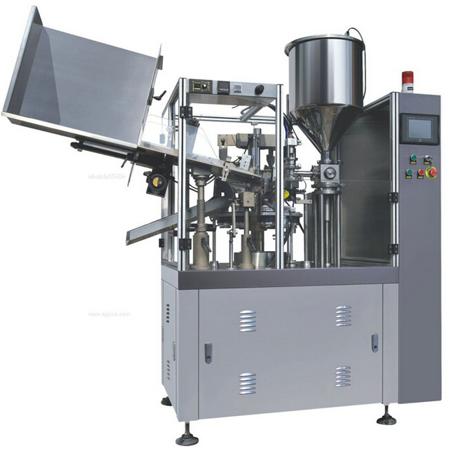 Full Automatic Heat Sealing Hand Cream/Sunscreen/cleanser/Toothpase Plastic Tube Filling And Sealing Machine
