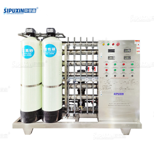 Automatic Polyvinyl Chloride Reverse Osmosis Pressure Vessel 500 Liters Two Stage RO Water Treatment
