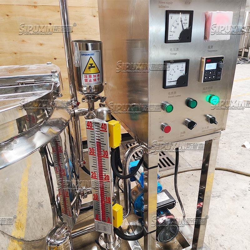 Automatic Mobile Stainless Steel Liquid Level Sensing Disperser Mixer with AC Motor Corrosion Resistant Industrial Stirrer