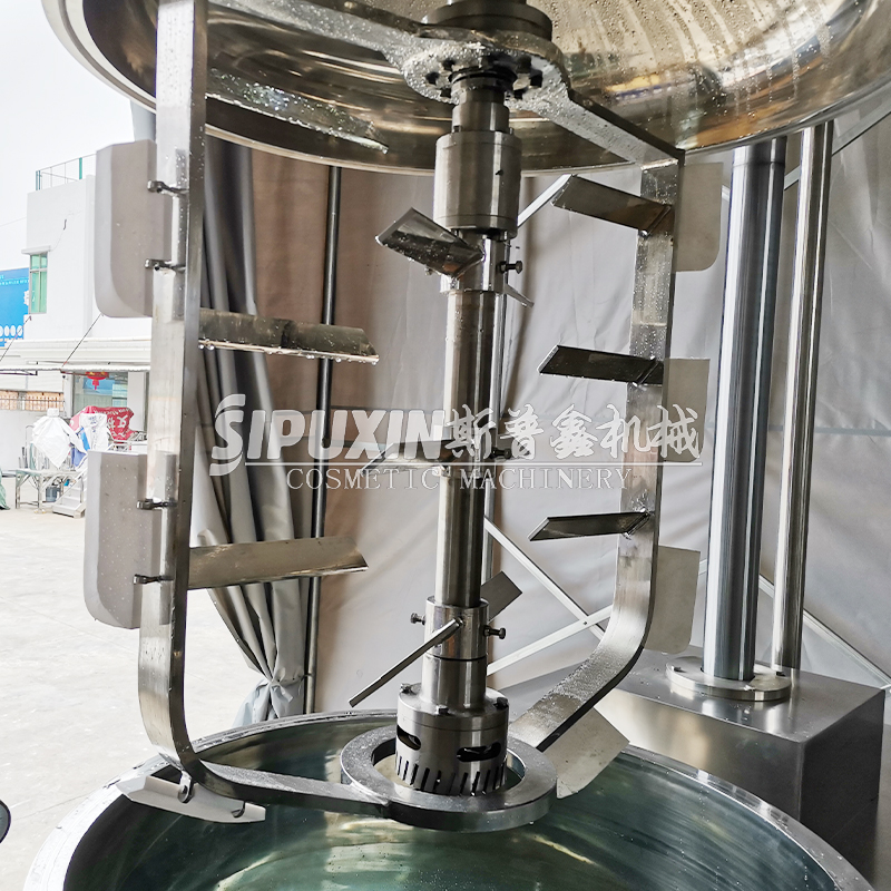 Chemical Machinery Creams Homogenizer Ointment Vacuum Emulsifying Emulsifier Mixer Cosmetic Making Machine