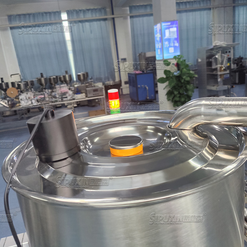 Automatic Single Head Double Discharge Filling And Capping Machine