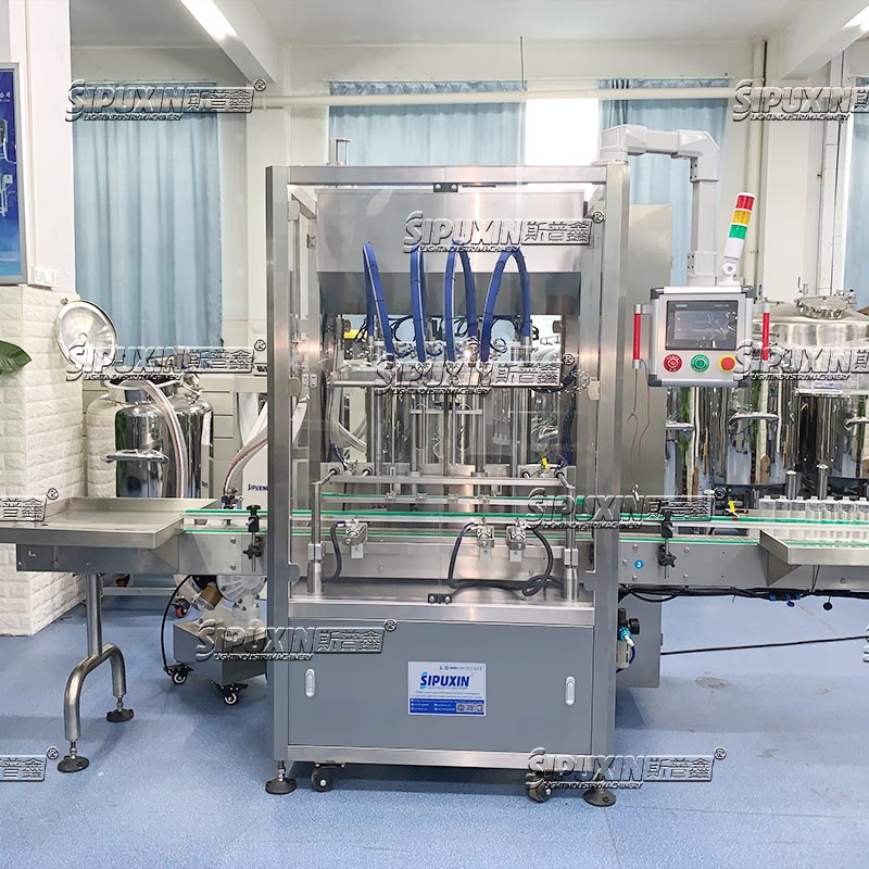 Vacuum Perfume Filling Machine for Glass Bottles, Automatic Essential Oil Liquor Bottling Equipment with No-Drip No-Foam System