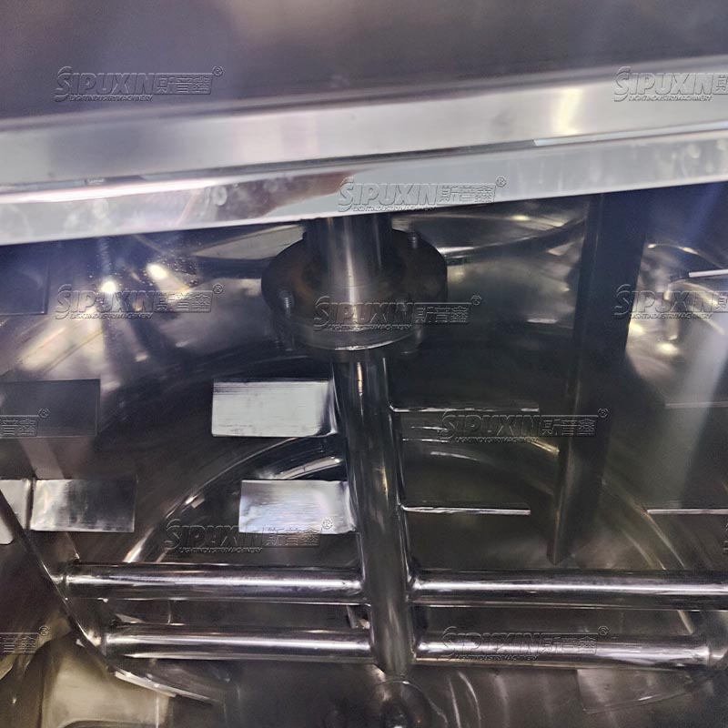 SJB-J-500 New 500L Disperse Electrical Heating Shampoo Mixing Pot