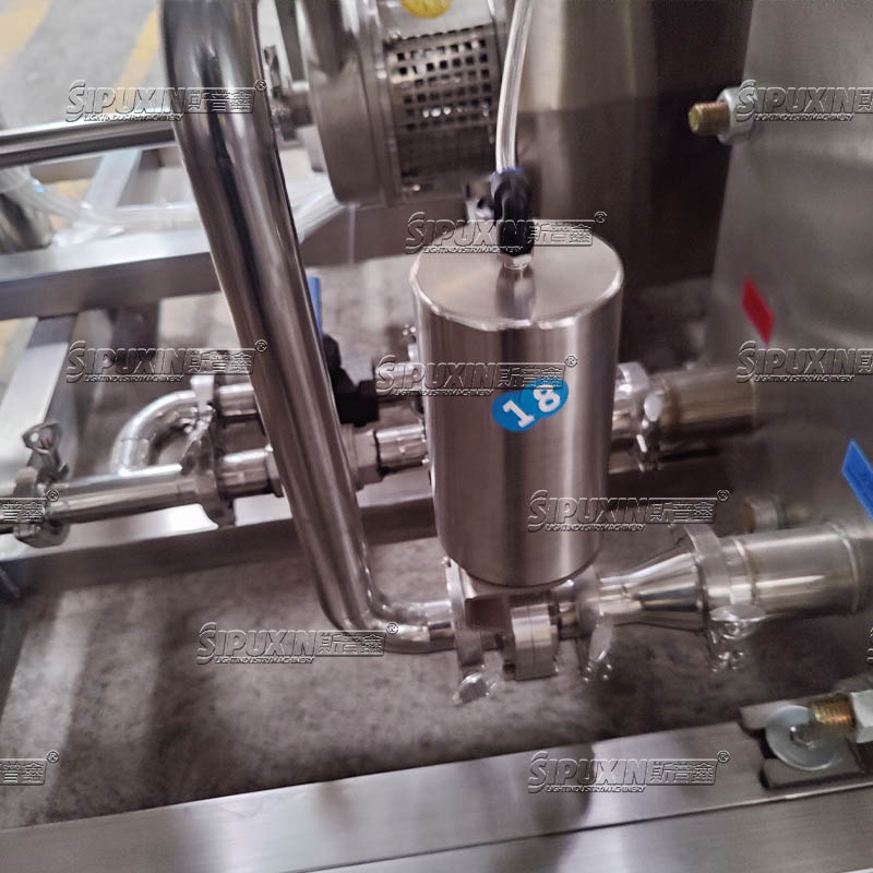 SPX Water Tank Perfume Making Machine Mixing Tank Perfume Pneumatic Dispersion Storage Tank