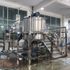 2000L Single Layer Stainless Steel Mixing Tank with Agitator, Industrial Chemical Food Liquid Blending Machine for Processing