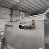 Talc powder, washing powder production line powder screw with horizontal mixing tank