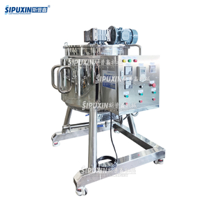 300L Electric Heating Liquid Detergent Homogenizing Mixer Machine Soap Making Machine with Weighting System