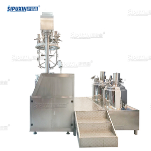 SPX 200L Hot Sale Vacuum Homogenizing Emulsifying Electromechanical Heating Cosmetic Making Equipment
