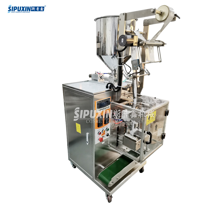 SPX Multifunctional Automatic Shower Gel Cosmetic Sachet Filling Machine Sachet Packaging Machine