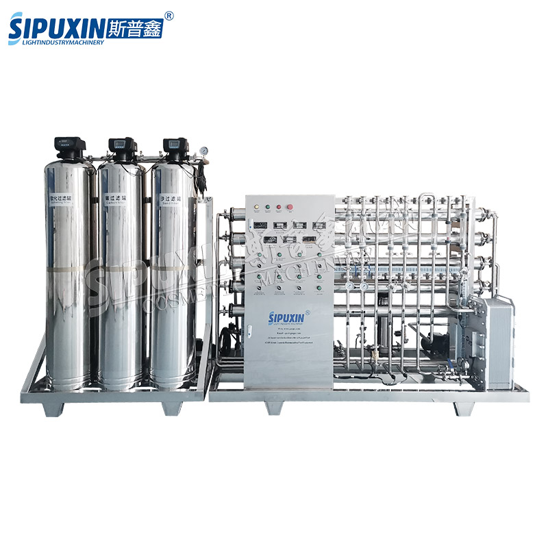 1000 liter full automatic one stage reverse osmosis water treatment machine for water purification