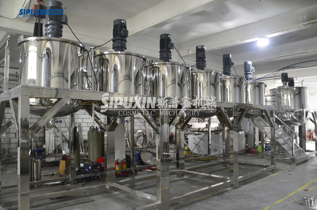 2000L And 400L Combination Industrial Paint Coatings Mixers for Sales