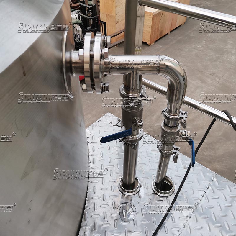 New Arrival 10KLX2 Customized Stainless Steel Mixing Tank Blending Mixer for Shampoo Production