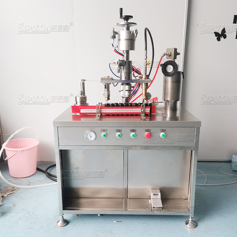 Aerosol Filling Machine Pesticides Filling Machine Air Fresheners Filling Machine