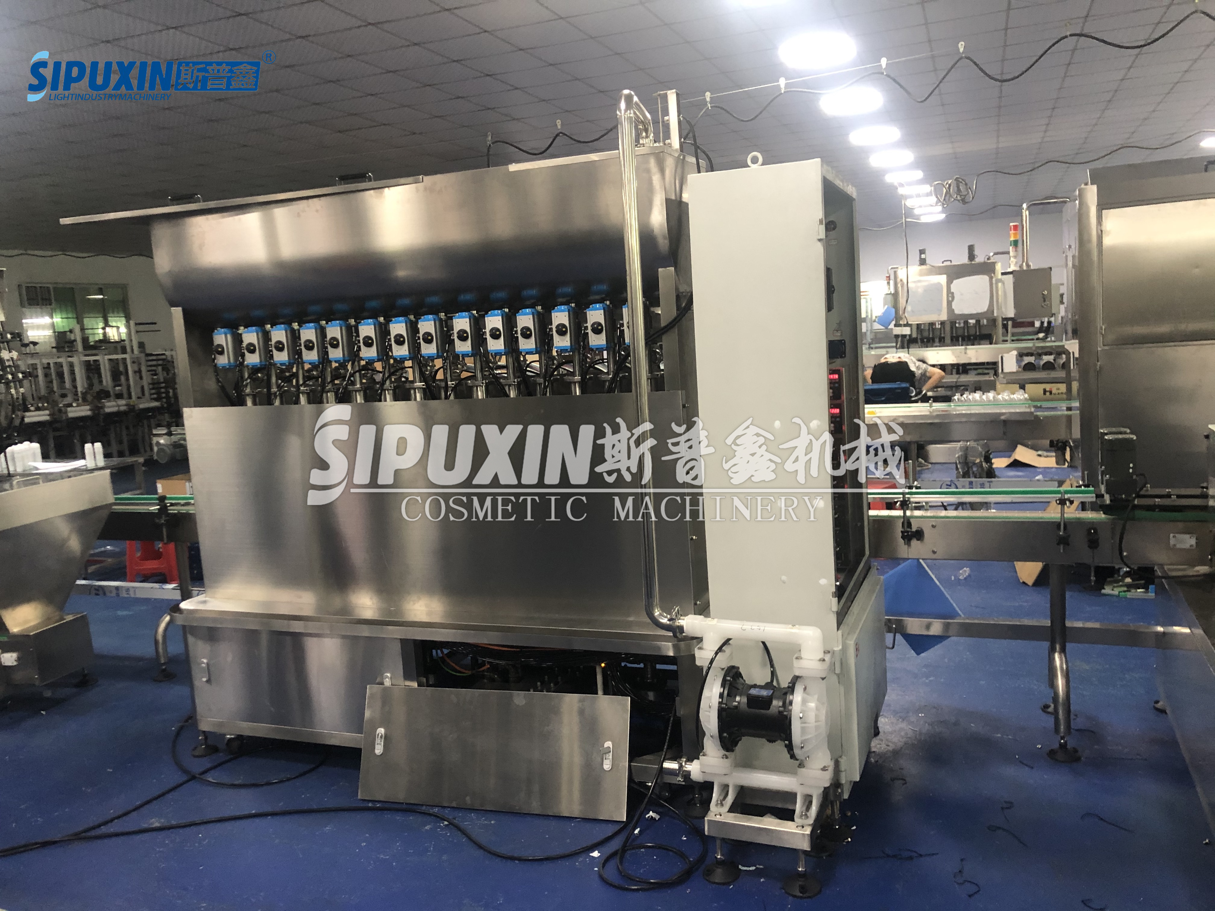 14 heads filling capping labeling machine (10)