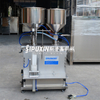 Two Vertical Liquid Paste Handle Semi-automatic Filling Machine