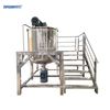 Single-Layer 1000L Mixing Tank with Efficient Mixer for Cosmetic Processing High Quality Mixing Equipment