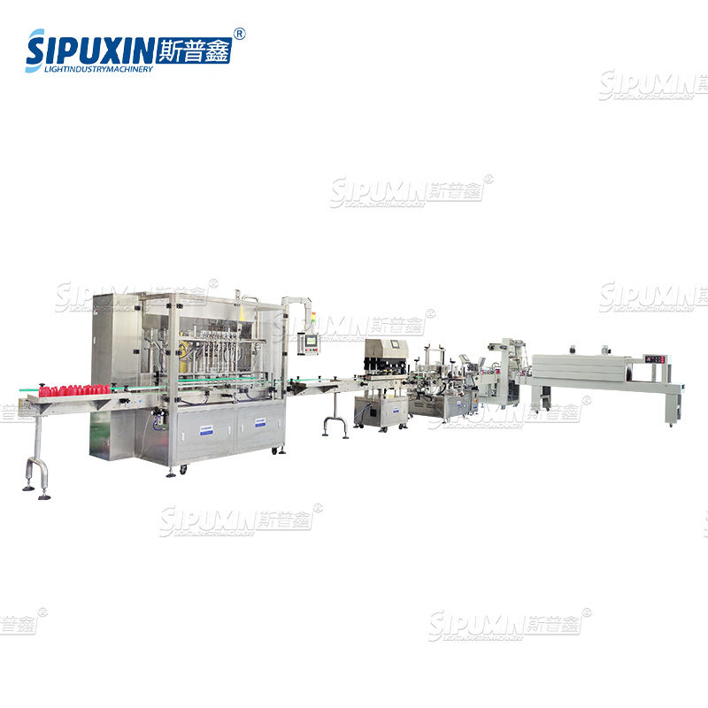 SPX Full Automatic 8 Heads Liquid Filling Machine