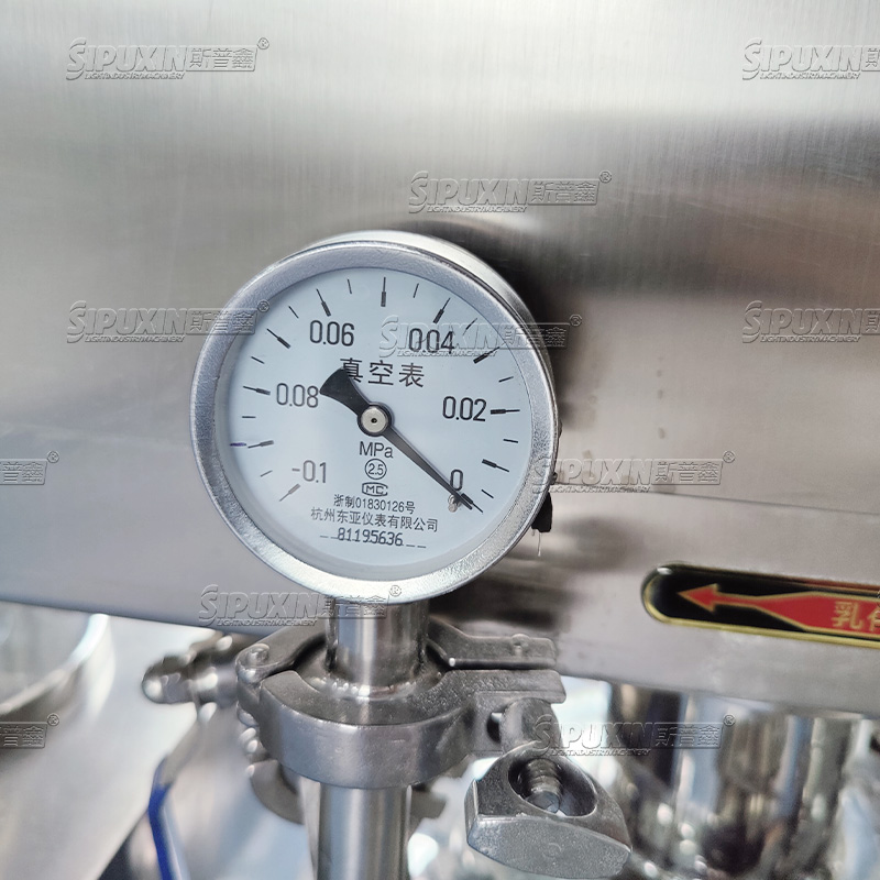 Vacuum pressure gauge