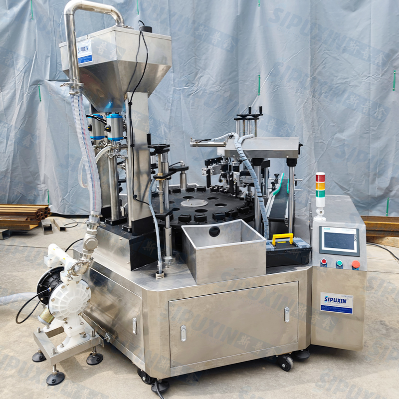 Sipuxin Full Automatic pharmaceutical Filling Capping Machine Water Filing Machine for Cream