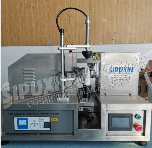 Semi Automatic Ultrasonic Toothpaste/Sunscreen/cleanser/cream Plastic Composite Tube Sealing Machine