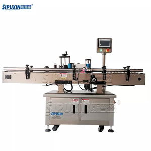 SPX High Accuracy Packing Labels Easy Operation Wide Application Private Labeling Machine Round Bottle Labeling Machine